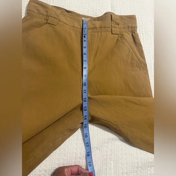 A.L.C. Tan Tie-Waist Trousers - Picture 10 of 12